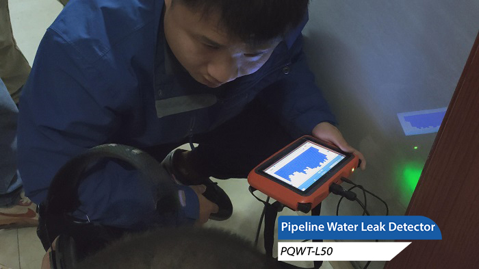 Tap water leakage detection instrument working principle and determine the leakage point of the method