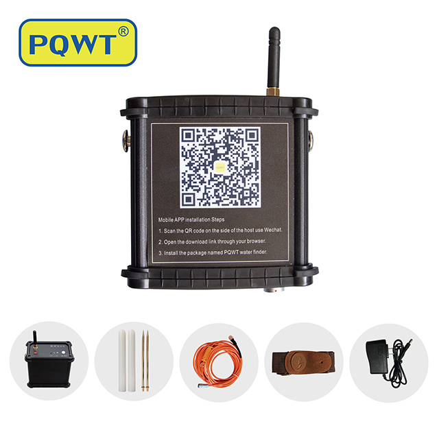 PQWT M400 Mobile ground water detector underground finder 400m detect borehole water in phone