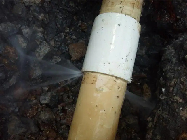 The complete process of water leak detection for external network water pipes