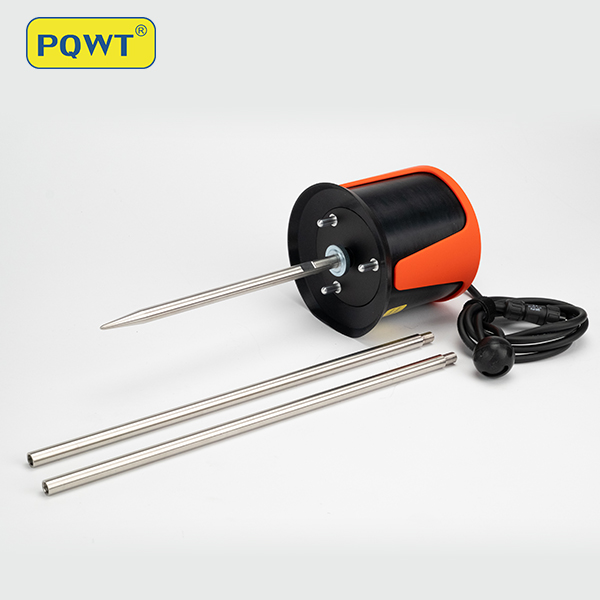 PQWT L2000 Underground Pipeline Leakage Locator 5m Pipe Leak Listening Device Water Leak Detector