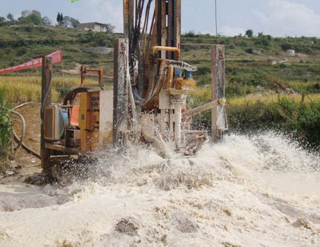 What are the guiding tools for drilling wells to find water?