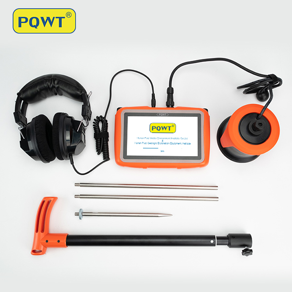 PQWT L2000 Underground Pipeline Leakage Locator 5m Pipe Leak Listening Device Water Leak Detector