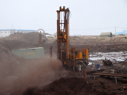 Workflow of physical ground water detector