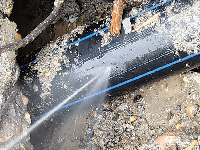 How to detect outdoor buried concealed pipe leaks