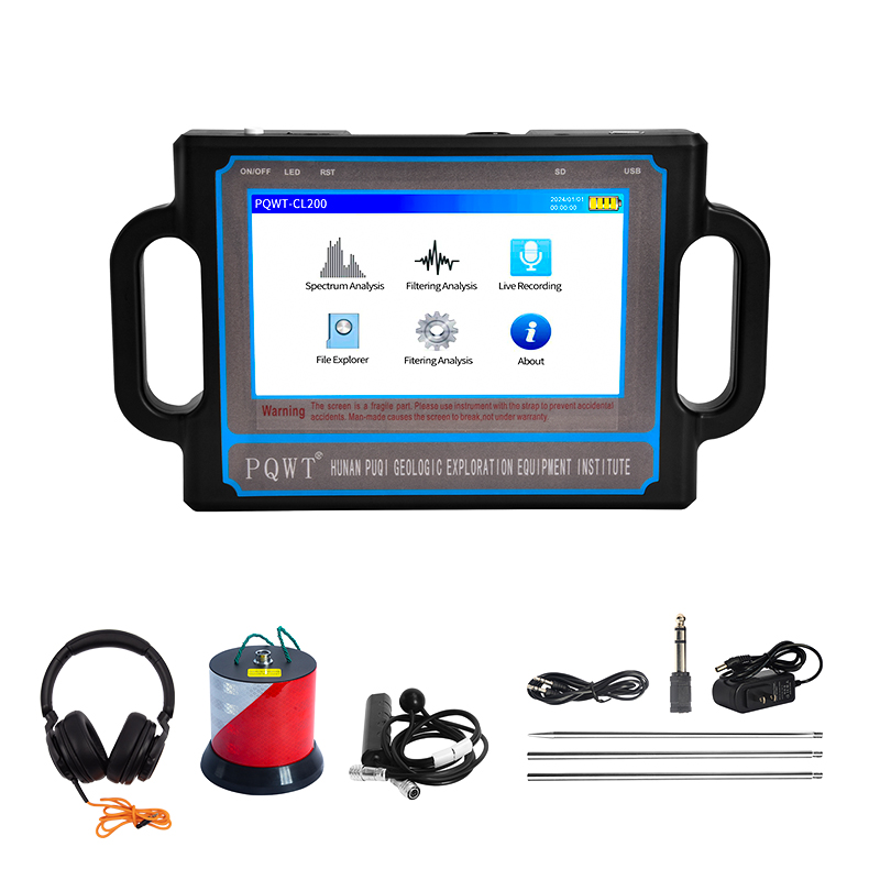 PQWT-CL200-CL600. depth 2-6M Water Pipe Leak Detector
