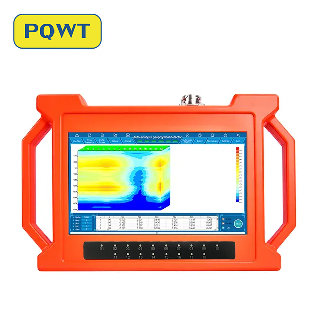PQWT GT 1000A Deep Auto Analysis Geological Prospecting Equipment Borehole Drilling Underground Water Detector